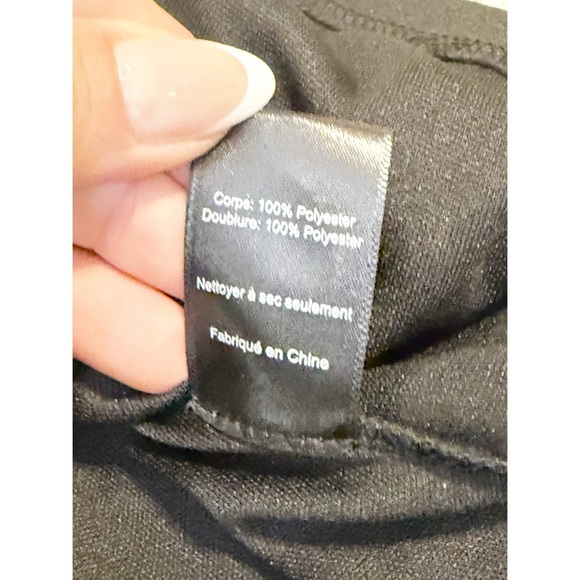 ASTR the Label V-Neck Lace Fit & Flare Dress Black L - Picture 16 of 16